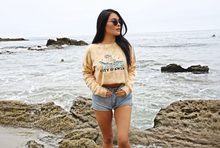 Lola and her Shark Golden Sweater