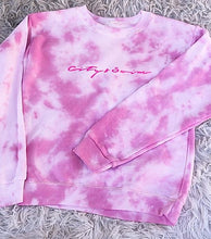 Pink Clouds Tye dye Sweater